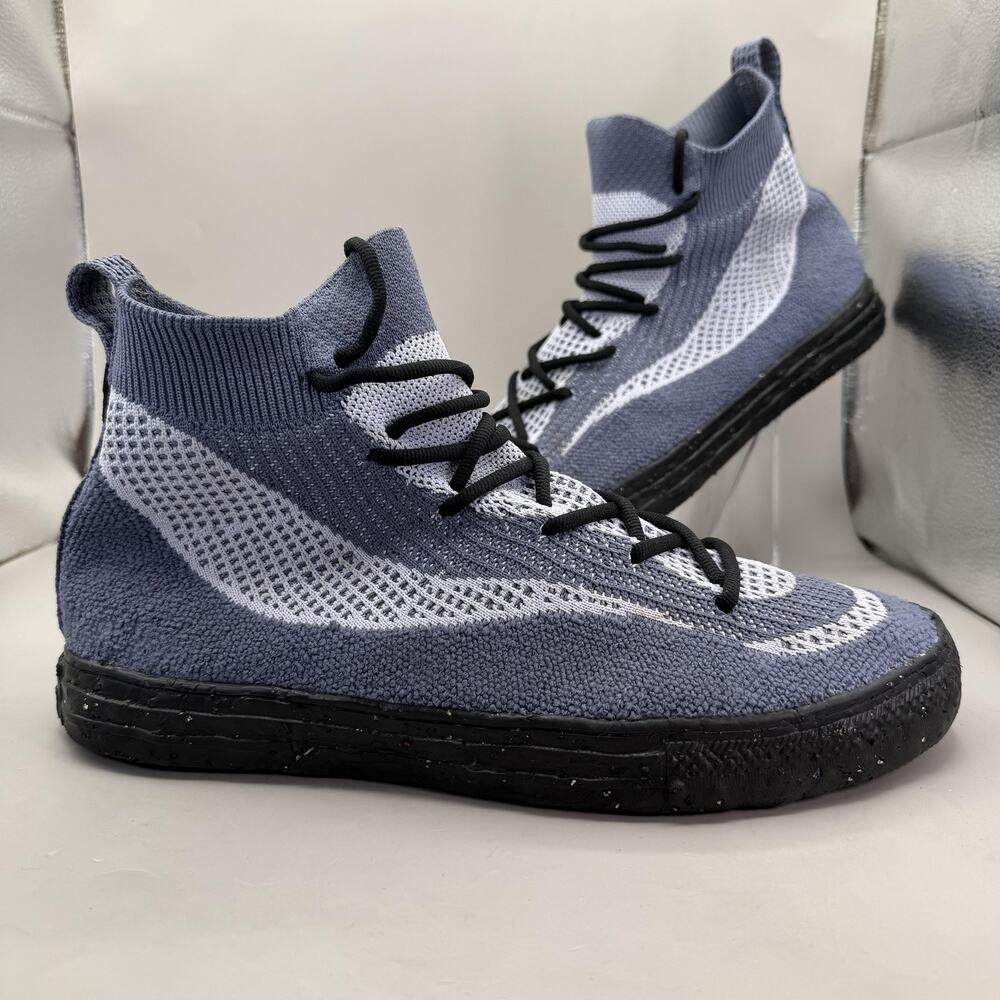 Converse Renew Chuck Taylor All Star Crater Size 11 Gray Knit High Top Sneakers
